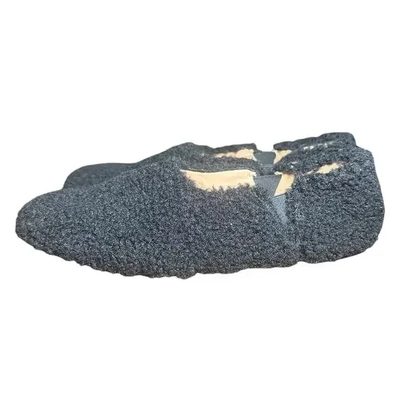 J. Crew Sherpa Flats with Elastic in Black - Size 8.5 - Picture 6 of 11